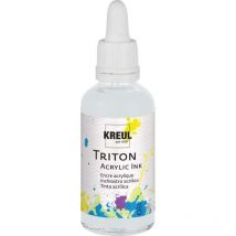 Triton Acrylic Ink silber 50 ml Textilfarbe - Kreul