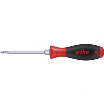 Wiha Schraubendreher SoftFinish Pozidriv mit Sechskantklinge und Sechskantansatz PZ2 x 100 mm (00777)