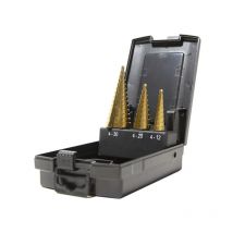 Krino - konische stufenfräser für blech und kunststoff 3tlg - u070470300