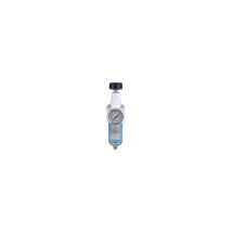 Regulador de aire con manómetro 302 – Presión máxima 12 bar – Conexión 1/4" NPT – Aluminio