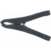 Krokodilklemme schwarz 80mm 30a Sodelec 04196