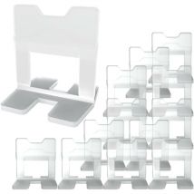 Faherma - Kronen Hansa Lot de 200 languettes pour système de nivellement (aide à la pose et entretoises pour carrelage d'une épaisseur de 3 à 12 mm,
