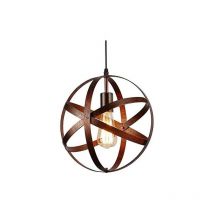 Goeco - Vintage Pendelleuchte, Retro Deckenleuchte, Industrielle Deckenbeleuchtung für Restaurant, Bar, Esszimmer, Leuchte Durchmesser 30cm E27