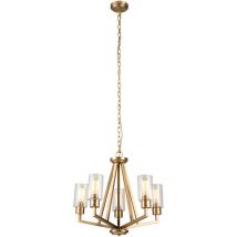 Kichler - Elstead Deryn Plafonnier suspendu à bras multiples Laiton naturel