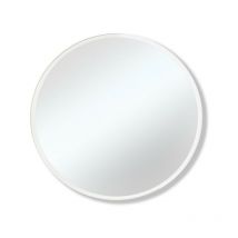 Bathman Srl - Krug - specchio bagno retroilluminato led rotondo a filo lucido, dimensioni diametro 70 cm-
