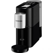 Krups - Atelier XN8908 Machine à capsules noir, argent One Touch, avec embout de mousseur à lait