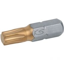1/4' Punta tin para tornillos Torx, 25mm, T10