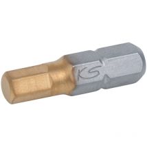 1/4' Embouts de vissage 6 pans tin, 25 mm, 2 mm