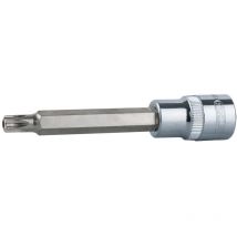 1/2" Chromeplus Bit-stecknuss Torx Mit Stirnlochbohrung,lang, Tb50