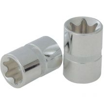 1/2' CHROMEplus Torx-E-Stecknuss, E18