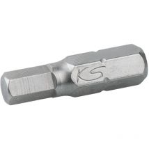 Ks Tools 1/4" Classic Bit Innensechskant, 25mm, 3/32"