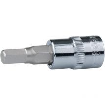 3/8' CHROMEplus Bit-Stecknuss Innensechskant, 8mm