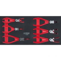 Ks Tools - Module de 6 pinces à Circlips - 713.5006