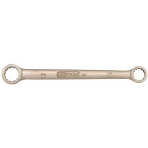 BRONZEplus Chiave poligonale a due bocche, dritta 13x17 mm