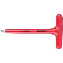 Clé mâle 3/8" poignée en T avec revêtement isolant