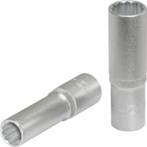3/8' Douilles 12 pans, longues, 5/8'