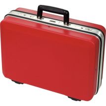Valise rigide vide, rouge