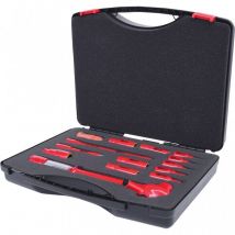3/8' Coffret de douilles isolées, 14 pcs