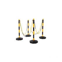 Jeu De Poteaux Darrêt Avec Chaîne, 13 Pièces Ks Tools 117.1550