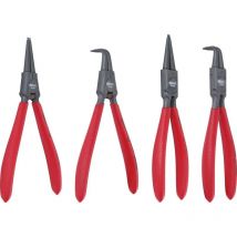 Juego de alicates para anillos de seguridad, 19-60 mm, 4 pzs