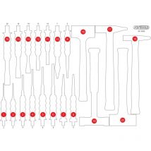 Ks Tools Leere Schaumstoffeinlage zu 811.0020