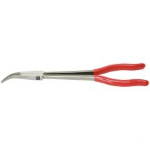 Pince électronique extra-longue à bec coudée à 45°, 270mm