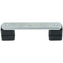 Plaque de fixation à 3 perçages