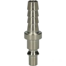 Raccord pneumatique en métal avec embout de tuyau, ø 10 mm, 58 mm
