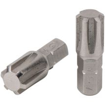 1/4' Embouts ribe, 25 mm, M4