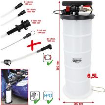 Vakuum-Absaugpumpe 6,5 Liter inklusive 4 Sonden - Ks Tools