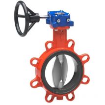 KSB - Absperrklappe boax-sf, Gewindeflansch Getriebe MS100, pn 10, dn 500, Ringbald Nitril
