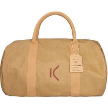 Ksix - Bolsa de viaje eco papel kraft, marrón
