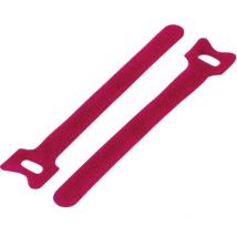 KSS - MGT-240RD Collier de serrage auto-agrippant pour grouper partie velours et partie agrippante (l x l) 240 mm x 16 mm rouge 1 pc(s) V033461