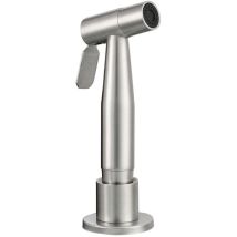 Küchenarmatur Mit Ausziehbrause, Edelstahl-küchenarmatur Mit Ausziehbrause, Oberfläche In Gebürstetem Nickel