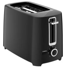 Küchenchef Toaster Mit 2 Schlitzen - Kitchen Studio - Kstoastblack2t - Küchenchef