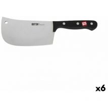 Küchenhelfer quttin sybarite schwarz silber 17,5 cm (6 Stück)