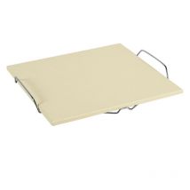Küchenprofi - piedra para pizza con rejilla 38x33.5x1cm