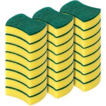 Tigrezy - Küchenreinigungsschwämme, 24er-Pack, umweltfreundlich, kratzfest, für Geschirr, Scheuerschwämme