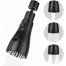 Seenlin - Küchenspülen-Sprühhahn 360 Grad, 3 Modi Küchenhahndüse, Küchenspülenmischbatterie Drehbarer Wasserhahnkopf, Universal-Schwenkhahnadapter