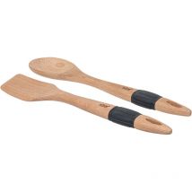 Küchenzubehör Buchenholzspatel, 2er-Set