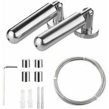 Cavo Per Tende In Acciaio Gabrielle, Cavo Per Tende, Kit Cavo Per Tende, Filo Di Tensione Per Tende, Per Tende Da Doccia, Stendibiancheria, Lampade, 