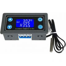 Contrôleur de température numérique 6-30V LCD affichage Thermostat numérique Module de Contrôle de température de haute précision refroidissement