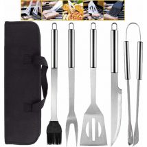 Kueatily - Ensemble d'Outils De Barbecue, Kit Ustensiles De Barbecue, Acier Inoxydable Barbecue Outils, Ustensiles de Barbecue Portables - Barbecue