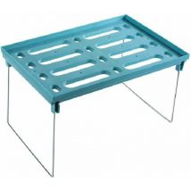 Kueatily - tagère de Rangement de Cuisine Pliante, Combinaison d'épices, Organisateur de comptoir Multifonction, Accessoires pour la Maison,Bleu-Fei
