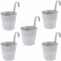 Kueatily - Lot de 8 Pot de Fleur Exterieur Porte Plante Interieur Jardinieres Exterieur Suspension Plante Pot Suspendu Deco Scandinave DéCoration de