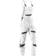 Kübler Latzhose Activiq 3250 Weiß/anthrazit Gr. 40