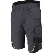 Kübler Bermuda Pulsschlag – 52 – anthrazit/schwarz – 65% Polyester, 35% Baumwolle – Ergonomische Passform, Reflexelemente