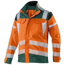 Kübler Warnschutzjacke Reflectiq psa 2 1207 8340 3765 warnorange moosgrün Gr. 102
