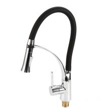 Skecten - Küchenarmatur Wasserhahn Schwarz 360° drehbar Küche Armatur Spüle Mischbatterie Spültischarmatur