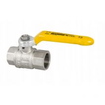 Gas-Kugelhahn 1 1/4'' – Messing – Innengewinde 5/4'' – Nenndurchfluss >27m3/h – Betriebstemperatur -20°C bis +60°C
